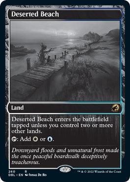 Deserted Beach (260) [DBL] - MTG Single