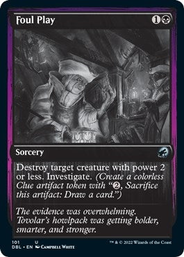 Foul Play (101) [DBL] - MTG Single