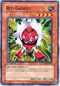 Red Gadget (10007) (SD10) - YuGiOh Single