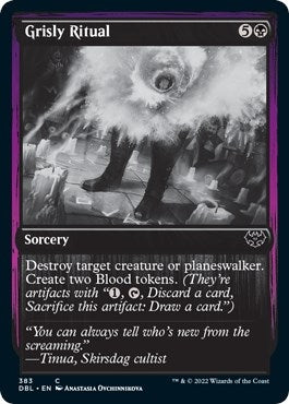 Grisly Ritual (383) [DBL] - MTG Single