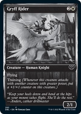 Gryff Rider (282) [DBL] - MTG Single