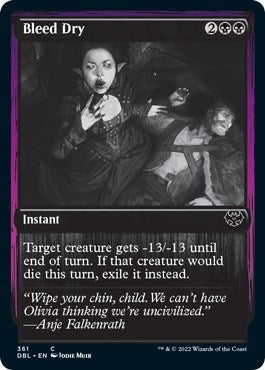 Bleed Dry (361) [DBL] - MTG Single