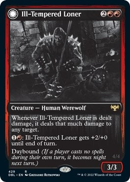 Ill-Tempered Loner (429) [DBL] - MTG Single
