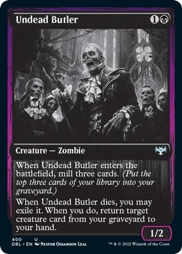 Undead Butler (400) [DBL] - MTG Single