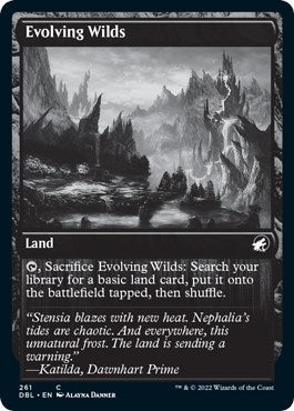 Evolving Wilds (261) (261) [DBL] - MTG Single