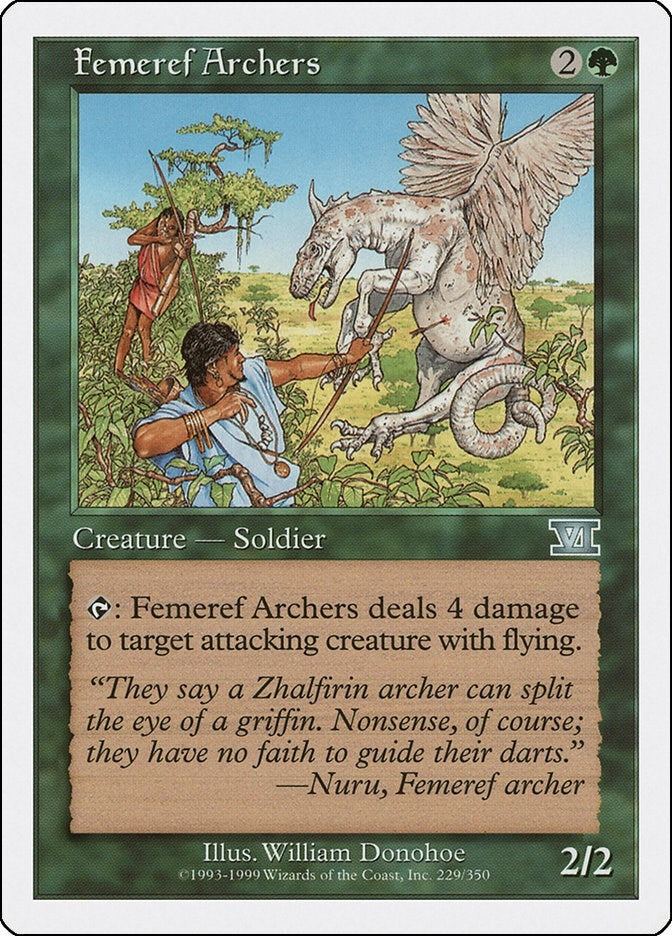 Femeref Archers (229) [6ED] - MTG Single