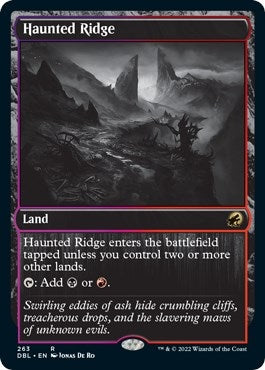 Haunted Ridge (263) [DBL] - MTG Single