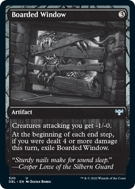 Boarded Window (520) [DBL] - MTG Single