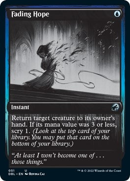Fading Hope (51) [DBL] - MTG Single