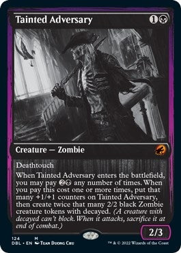 Tainted Adversary (124) [DBL] - MTG Single