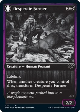 Desperate Farmer (371) [DBL] - MTG Single