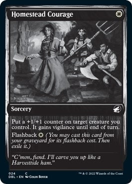 Homestead Courage (24) [DBL] - MTG Single