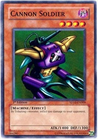 Cannon Soldier (10009) (SD10) - YuGiOh Single