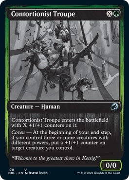 Contortionist Troupe (178) [DBL] - MTG Single