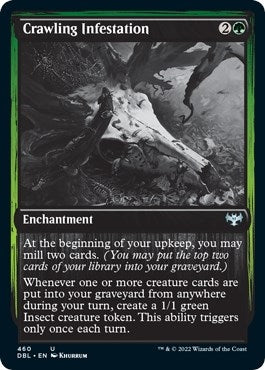Crawling Infestation (460) [DBL] - MTG Single
