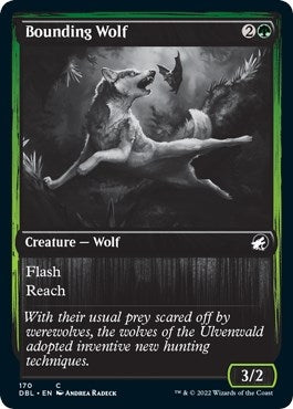 Bounding Wolf (170) [DBL] - MTG Single