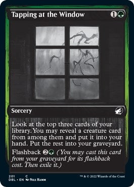 Tapping at the Window (201) [DBL] - MTG Single