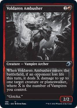 Voldaren Ambusher (166) [DBL] - MTG Single