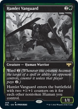 Hamlet Vanguard (468) [DBL] - MTG Single