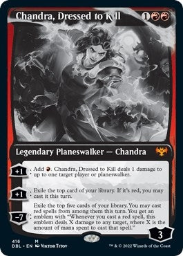Chandra Dressed to Kill (416) [DBL] - MTG Single