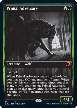Primal Adversary (194) [DBL] - MTG Single