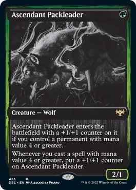 Ascendant Packleader (453) [DBL] - MTG Single