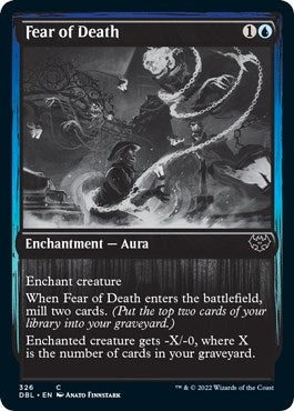 Fear of Death (326) [DBL] - MTG Single