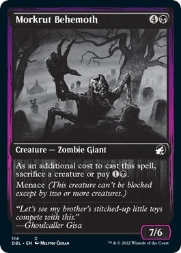 Morkrut Behemoth (114) [DBL] - MTG Single