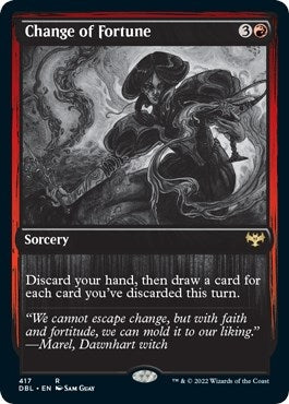 Change of Fortune (417) [DBL] - MTG Single