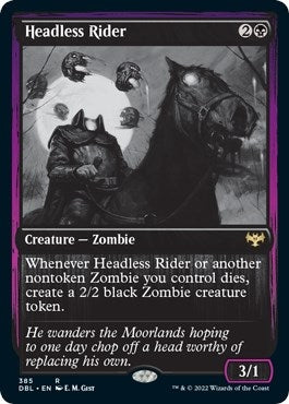Headless Rider (385) [DBL] - MTG Single