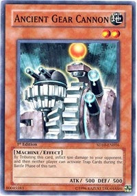 Ancient Gear Cannon (10016) (SD10) - YuGiOh Single