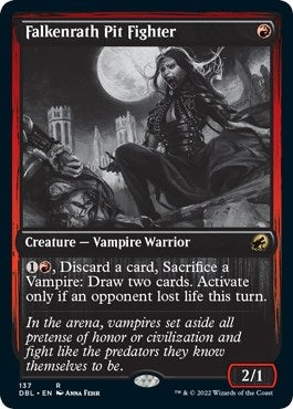 Falkenrath Pit Fighter (137) [DBL] - MTG Single