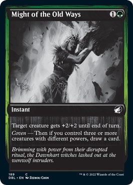 Might of the Old Ways (189) [DBL] - MTG Single