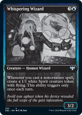 Whispering Wizard (355) [DBL] - MTG Single