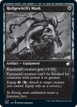 Hedgewitch’s Mask (23) [DBL] - MTG Single