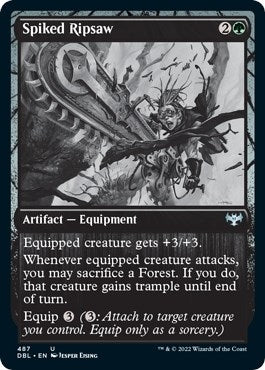 Spiked Ripsaw (487) [DBL] - MTG Single