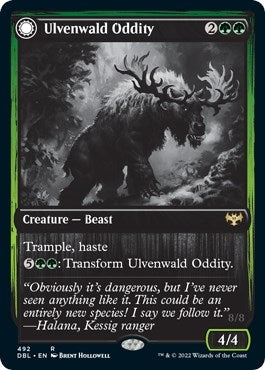 Ulvenwald Oddity (492) [DBL] - MTG Single