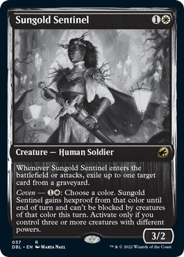 Sungold Sentinel (37) [DBL] - MTG Single