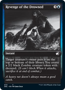 Revenge of the Drowned (72) [DBL] - MTG Single