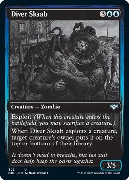Diver Skaab (323) [DBL] - MTG Single