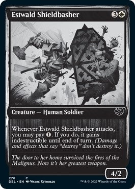 Estwald Shieldbasher (278) [DBL] - MTG Single