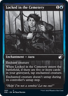 Locked in the Cemetery (60) [DBL] - MTG Single