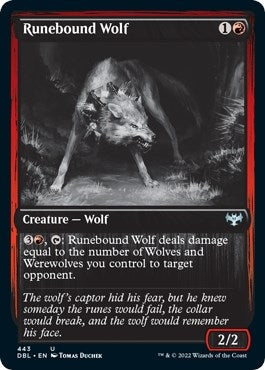 Runebound Wolf (443) [DBL] - MTG Single