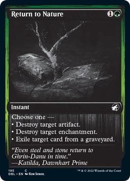 Return to Nature (195) [DBL] - MTG Single