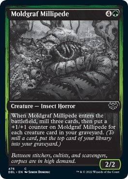 Moldgraf Millipede (476) [DBL] - MTG Single