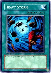 Heavy Storm (10026) (SD10) - YuGiOh Single