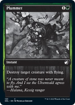 Plummet (193) [DBL] - MTG Single