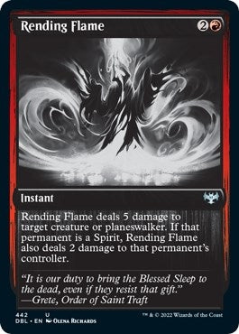 Rending Flame (442) [DBL] - MTG Single