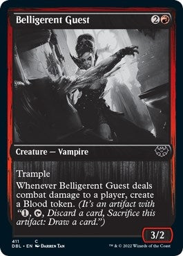 Belligerent Guest (411) [DBL] - MTG Single