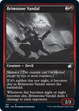 Brimstone Vandal (130) [DBL] - MTG Single